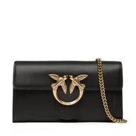 Torebki damskie - Torebka Pinko Love One Wallet C PE 23 PLTT 100062 A0F1 Czarny - miniaturka - grafika 1