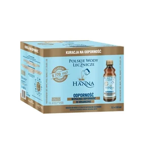 Polskie Wody Lecznicze Woda lecznicza Hanna Zestaw 12 x 330 ml - Żywność - Woda - miniaturka - grafika 1