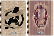 Zeszyty szkolne - kołozeszyt a4/80k kratka avengers kraft - miniaturka - grafika 1
