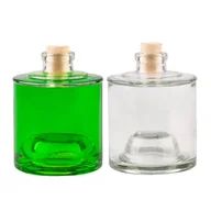 Domowy wyrób alkoholu - Butelka szklana WIEŻA DÓŁ 250 ml na nalewki, wino, oleje z korkiem - miniaturka - grafika 1