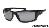 Okulary sportowe - Okulary przeciwsłoneczne sportowe polaryzacyjne Arctica S-220 czarne - miniaturka - grafika 1