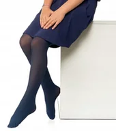 Skarpetki damskie - RAJSTOPY DZIEWCZĘCE RAJSTOPKI DLA DZIEWCZYNKI GRUBE 40 DEN MORAJ 116-122 GRANAT - miniaturka - grafika 1