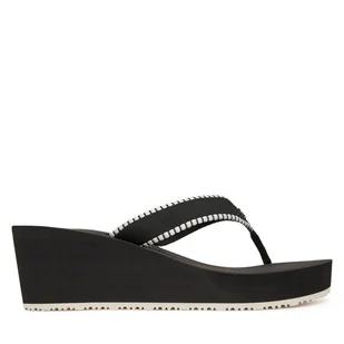 Japonki Tommy Hilfiger FW0FW08738 Czarny - Klapki i japonki damskie - miniaturka - grafika 1