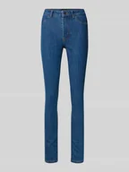 Spodnie damskie - Jeansy o kroju skinny fit z mieszanki bawełny model ‘DEA’ - miniaturka - grafika 1