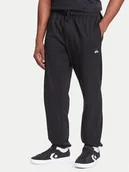 Spodnie sportowe męskie - Quiksilver Spodnie dresowe Basic Jogger EQYFB03403 Czarny Regular Fit - miniaturka - grafika 1