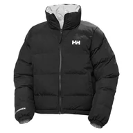 Kurtki damskie - Damska Kurtka ocieplana HELLY HANSEN W YU 23 REVERSIBLE PUFFER 54061_990 – Czarny - miniaturka - grafika 1