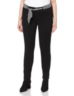Spodnie damskie - Marc O'Polo Damskie spodnie B01008911021, czarne (Black, 33 34, czarny - miniaturka - grafika 1