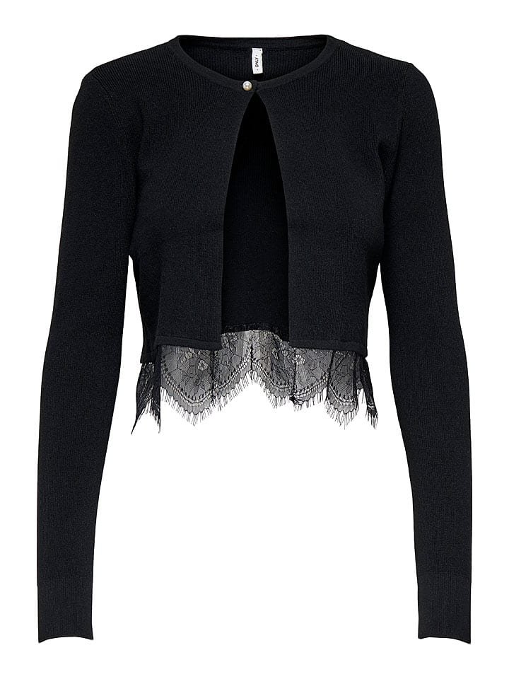 ONLY Kardigan w kolorze czarnym