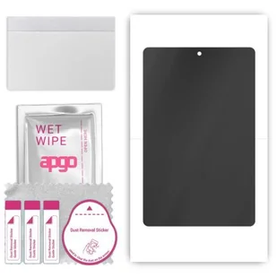 folia ochronna hydrożelowa PRYWATYZUJĄCA na ekran do Alcatel Joy Tab 2 - na cały ekran apgo Hydrogel Privacy 5D Full Glue - Akcesoria do tabletów i e-booków - miniaturka - grafika 1