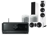 Kino domowe - Yamaha RX-V6A (czarny) + Tesi 6 + 7 + 2 x MusicCast 20 (biały) - miniaturka - grafika 1