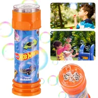 Bańki mydlane - Hot Wheels Bańki mydlane Z GRĄ dla chłopca 55 ml MY BUBBLE 12 szt - miniaturka - grafika 1