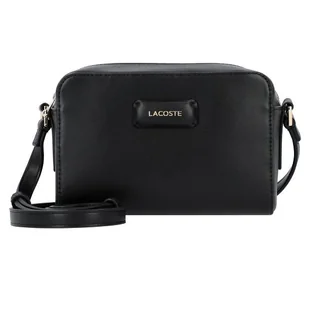 Lacoste LG Lacoste Casual Torba na ramię S Skórzany 20.5 cm czarny - Torebki damskie - miniaturka - grafika 1