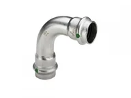 Rury - Viega sanpress inox elbow 90° 18 435646 435646 - miniaturka - grafika 1