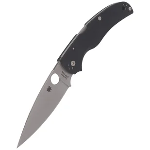 Nóż składany Spyderco Native Chief G10 Black, Satin Plain CPM S30V by Sal, Eric Glesser (C244GP) - Noże - miniaturka - grafika 5