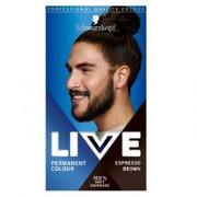 Farby do włosów i szampony koloryzujące - Schwarzkopf LIVE LIVE Farby do włosów Men Farba do włosów 880 Brąz Espresso 142.5 ml - miniaturka - grafika 1