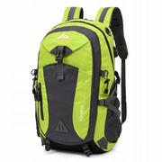 Plecaki - Lekki Plecak Turystyczny 40L Trekkingowy Podróżny Zielony - miniaturka - grafika 1