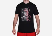Koszulki męskie - Nike Air Jordan Flight Tee Black - miniaturka - grafika 1