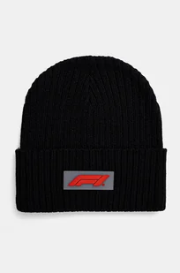 Puma czapka kolor czarny z cienkiej dzianiny 25795 - Czapki męskie - miniaturka - grafika 1
