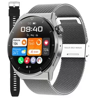 Smartwatch - Enter SAT.111.1411.534-SET Srebrny - miniaturka - grafika 1