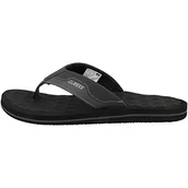 Klapki i japonki męskie - Reef Męskie klapki The Ripper, ciemnoszare, 40 UK, ciemnoszary, 46 EU - miniaturka - grafika 1