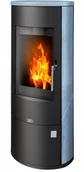 Piece wolnostojące - ABX Piec kominkowy stalowy Aspen 5 wykończenie steatyt - miniaturka - grafika 1