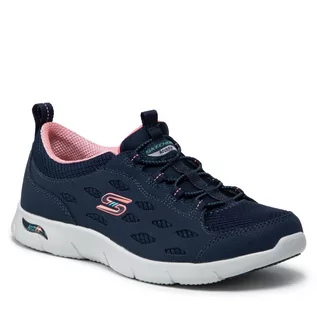 Buty sportowe damskie - Skechers Buty 104163/NVCL Navy/Coral - grafika 1