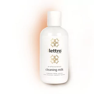Lettro Profesjonalne Mleczko do czyszczenia Skór Cleaning Milk Lettro 1640 - Artykuły kaletnicze - miniaturka - grafika 1