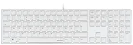 Klawiatury - SPEEDLINK SL-640010 klawiatura Biuro USB Niemiecki Biały SL-640010-WT - miniaturka - grafika 1