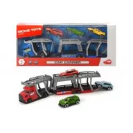 Samochody i pojazdy dla dzieci - Dickie Toys 203745008 Car Carrier 264szt. W zestawie 3 pojazdach - miniaturka - grafika 1