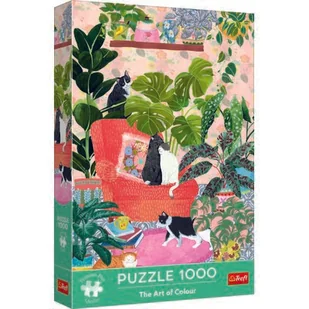 Puzzle TREFL Premium Plus Quality The Art Of Colour Nie Ma To Jak w Domu 10892 (1000 elementów) - Puzzle - miniaturka - grafika 1