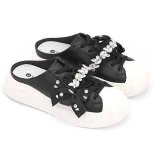 Klapki damskie SCA'VIOLA S-327 BLACK 39 - Klapki i japonki damskie - miniaturka - grafika 1
