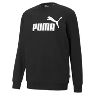 Bluzy sportowe męskie - Męska bluza Essentials Big Logo PUMA Black - miniaturka - grafika 1