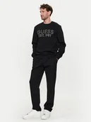 Bluzy męskie - Guess Bluza M4YQ08 K9Z21 Czarny Regular Fit - miniaturka - grafika 1