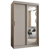 Szafy - Szafa przesuwna garderoba SPOTI 120 x 62 x 200 cm Kaszmir - Abiks Meble - miniaturka - grafika 1