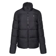 Kurtki damskie - Damska Kurtka ocieplana GUESS NEW CLAUDIA LIGHT PUFFER JACKET V4YL03WFUD0-JBLK – Czarny - miniaturka - grafika 1