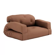 Sofy i kanapy - Pomarańczowa rozkładana sofa 140 cm Hippo – Karup Design - miniaturka - grafika 1