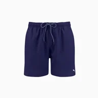 Kąpielówki męskie - Kąpielówki męskie Puma SWIM MEDIUM LENGTH granatowe 90766001 - miniaturka - grafika 1