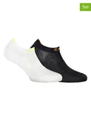 Skarpetki damskie - CMP Skarpety (2 pary) w kolorze białym i czarnym do biegania - miniaturka - grafika 1