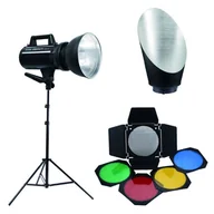 Lampy studyjne - Godox Zestaw GS200II Background KIT - miniaturka - grafika 1