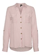 Bluzki damskie - Vero Moda Bluzka "Vmbumpy" w kolorze jasnoróżowym - miniaturka - grafika 1