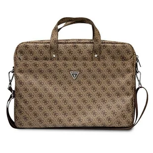 Torba Saffiano 4G GUCB15P4TW 16 Brown - Torby na laptopy - miniaturka - grafika 1