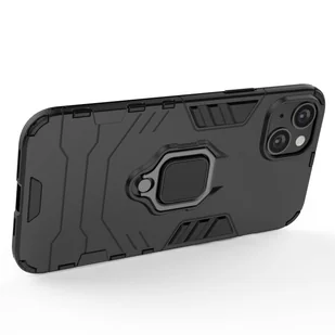 Ring Armor etui do iPhone 14 pancerny pokrowiec uchwyt magnetyczny ring czarne - Etui i futerały do telefonów - miniaturka - grafika 13