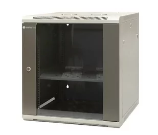 EmiterNet Szafa wisząca niedzielona 19'' 12U, drzwi blacha/szkło,  600×600×635mm szer./gł./wys. - Szafy rack - miniaturka - grafika 1