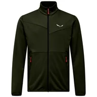 Bluzy sportowe męskie - Męska bluza Salewa Puez Cammino Pl Jkt M Rozmiar: L / Kolor: ciemnozielony - miniaturka - grafika 1