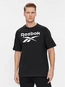 Koszulki sportowe męskie - Reebok T-Shirt II8109 Czarny - miniaturka - grafika 1