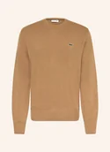 Swetry męskie - Lacoste Sweter braun - LACOSTE - miniaturka - grafika 1