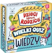 Gry planszowe - Dzieci kontra Rodzice. Wileki quiz wiedzy - Kangur - miniaturka - grafika 1