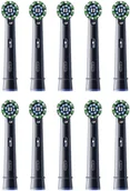 Końcówki do szczoteczek elektrycznych - Oral-B Pro CrossAction Wymienne końcówki 10 sztuk czarne - miniaturka - grafika 1