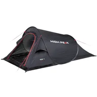 Namioty - High Peak Campo Czarny Namiot tunelowy, Tent - miniaturka - grafika 1