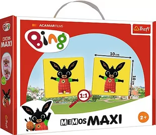 Trefl Memo Maxi Bing Nowa - Gry planszowe - miniaturka - grafika 1